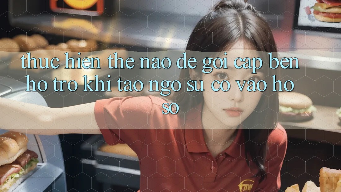 Thực hiện thế nào để gọi cập bến hỗ trợ khi tao ngộ sự cố vào hồ sơ?