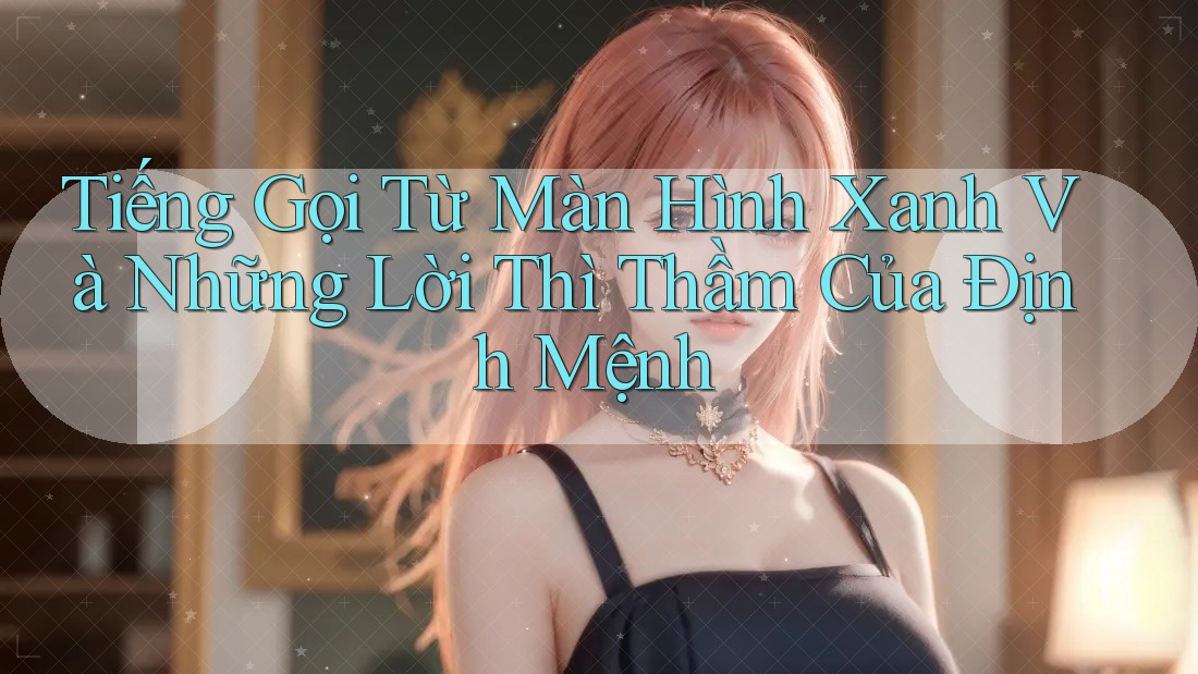 Tiếng Gọi Từ Màn Hình Xanh Và Những Lời Thì Thầm Của Định Mệnh Tiếng Gọi Từ Màn Hình Xanh Và Những Lời Thì Thầm Của Định Mệnh