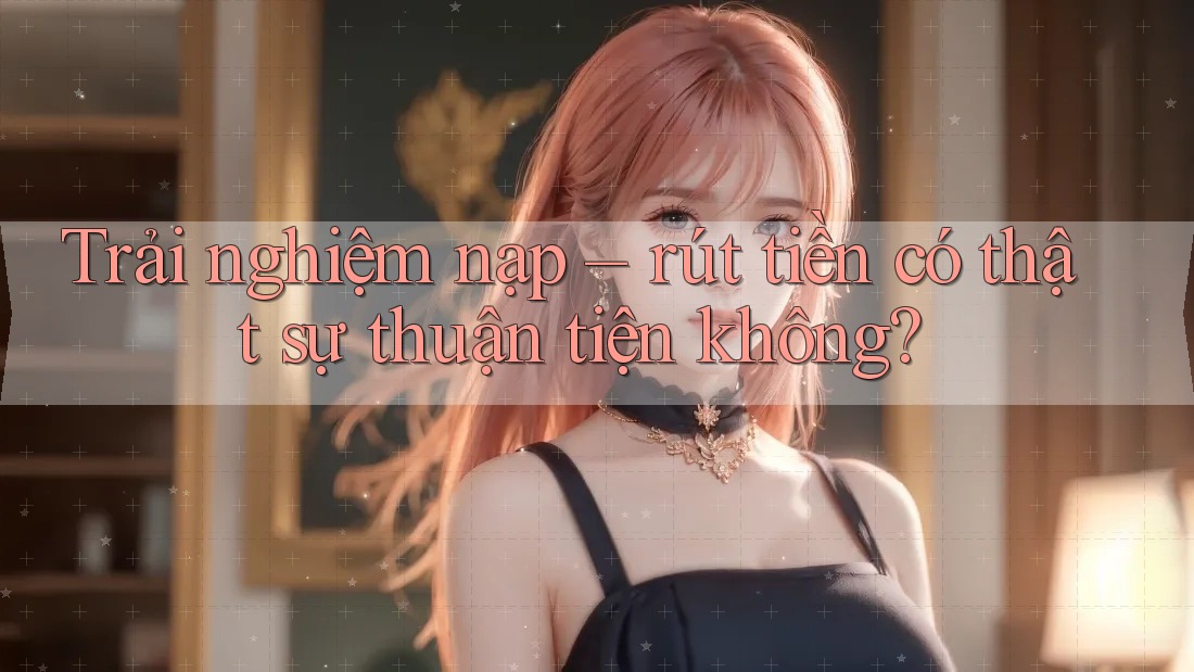Trải nghiệm nạp – rút tiền có thật sự thuận tiện không?