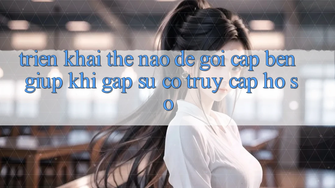 Triển khai thế nào để gọi cập bến giúp khi gặp sự cố truy cập hồ sơ?