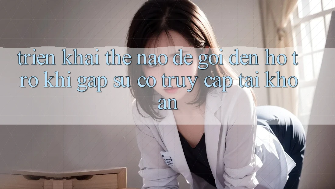 Triển khai thế nào để gọi đến hỗ trợ khi gặp sự cố truy cập tài khoản? Triển khai thế nào để gọi đến hỗ trợ khi gặp sự cố truy cập tài khoản?
