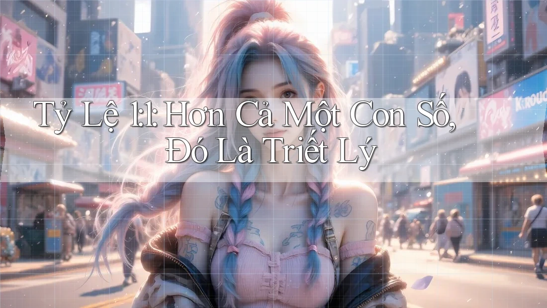 Tỷ Lệ 1: 1: Hơn Cả Một Con Số, Đó Là Triết Lý Tỷ Lệ 1: 1: Hơn Cả Một Con Số, Đó Là Triết Lý