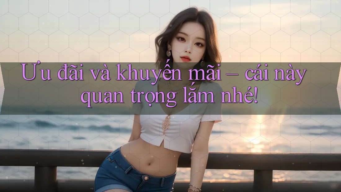 Ưu đãi và khuyến mãi – cái này quan trọng lắm nhé Ưu đãi và khuyến mãi – cái này quan trọng lắm nhé