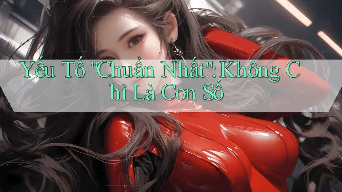 Yếu Tố “Chuẩn Nhất”: Không Chỉ Là Con Số Yếu Tố “Chuẩn Nhất”: Không Chỉ Là Con Số